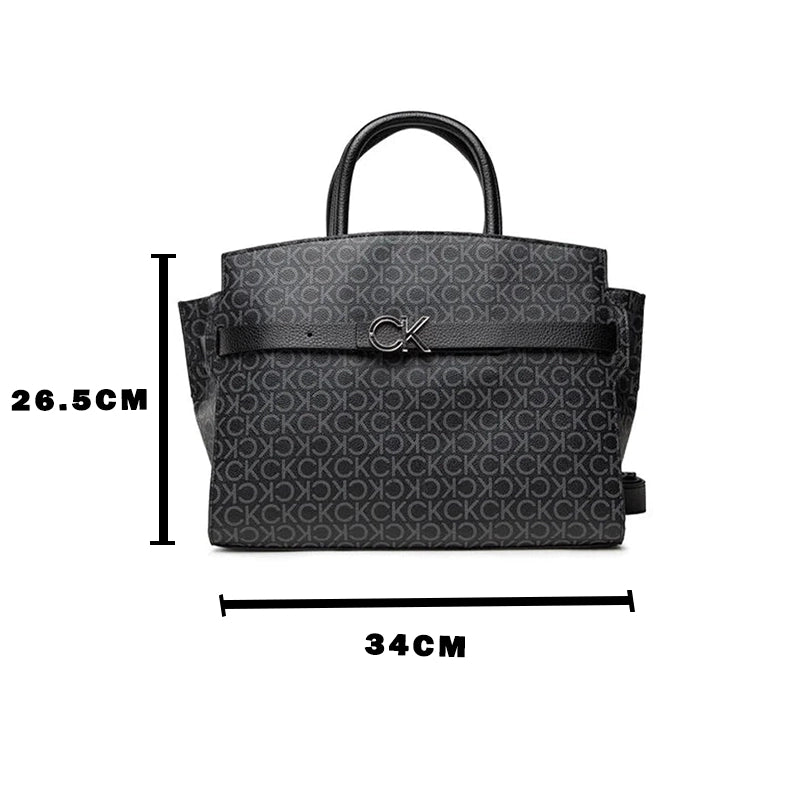 CALVIN KLEIN RE-LOCK HANDBAG Gray -2539